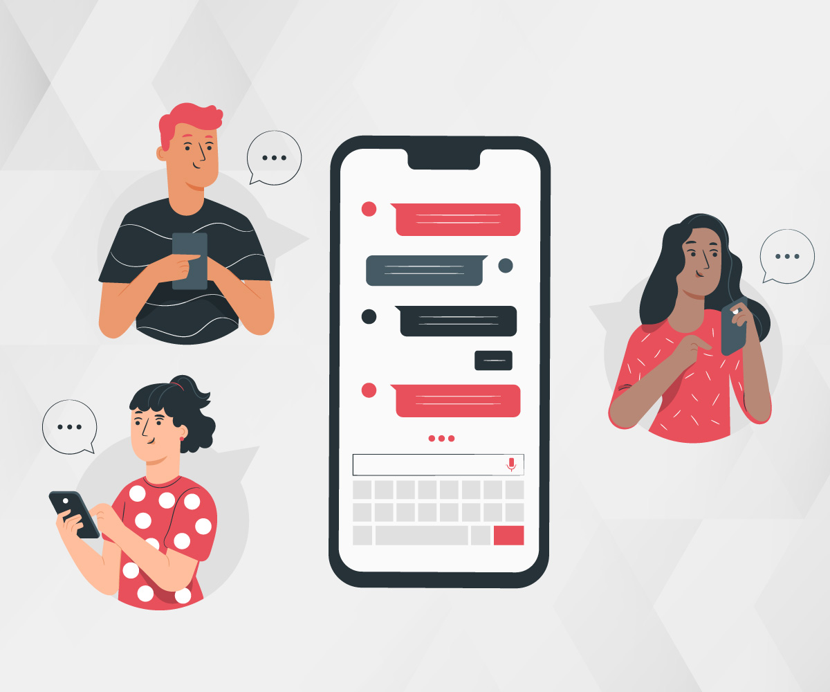 Messaging to connect to customers