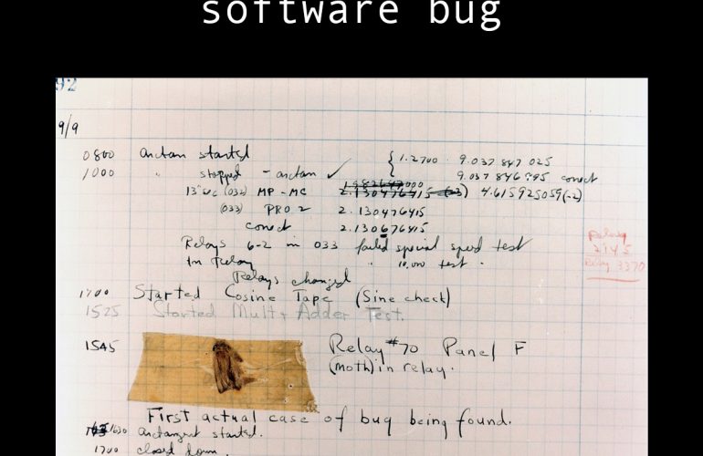 Origins of the term bug